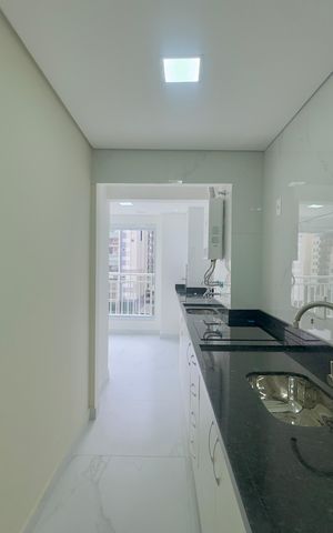 Studio para alugar com 32m², 1 quarto e 1 vaga Studio para alugar com 32m², 1 quarto e 1 vagaCozinha