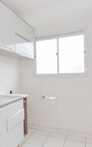 Apartamento para alugar com 37m², 2 quartos e 1 vagaCozinha e Área de Serviço