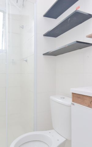 Apartamento para alugar com 37m², 2 quartos e 1 vagaBanheiro