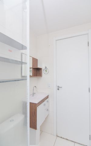 Apartamento para alugar com 37m², 2 quartos e 1 vagaBanheiro