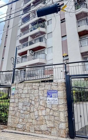 Apartamento para alugar com 90m², 4 quartos e 1 vagaFachada com Plaquinha