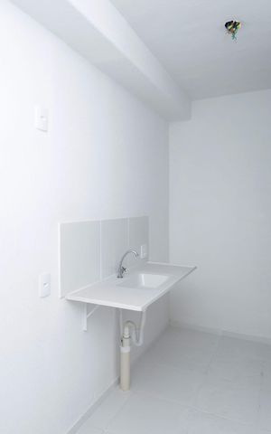 Apartamento para alugar com 43m², 2 quartos e 1 vagaCozinha e Área de Serviço