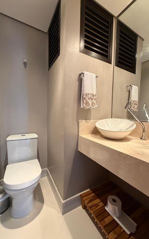Apartamento à venda com 240m², 4 quartos e 4 vagasLavabo