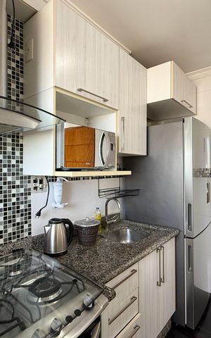 Apartamento para alugar com 49m², 2 quartos e 1 vaga Apartamento para alugar com 49m², 2 quartos e 1 vagaCozinha e Área de Serviço