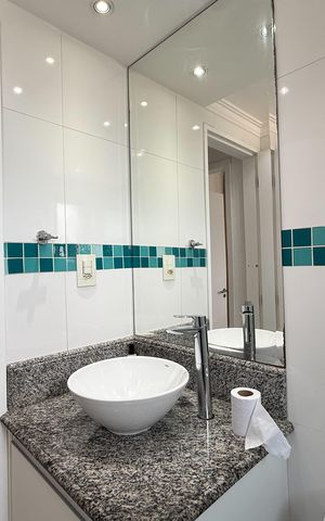 Apartamento para alugar com 49m², 2 quartos e 1 vaga Apartamento para alugar com 49m², 2 quartos e 1 vagaBanheiro