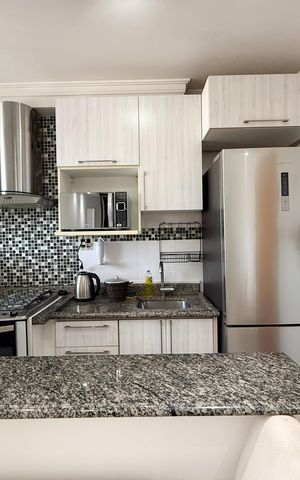 Apartamento para alugar com 49m², 2 quartos e 1 vaga Apartamento para alugar com 49m², 2 quartos e 1 vagaCozinha e Área de Serviço