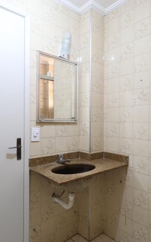 Apartamento para alugar com 70m², 1 quarto e sem vagaBanheiro 