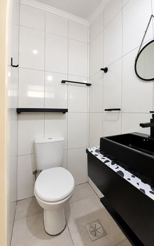 Apartamento para alugar com 38m², 1 quarto e sem vaga Apartamento para alugar com 38m², 1 quarto e sem vagaBanheiro