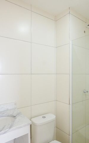 Apartamento para alugar com 38m², 2 quartos e sem vaga Apartamento para alugar com 38m², 2 quartos e sem vagaBanheiro