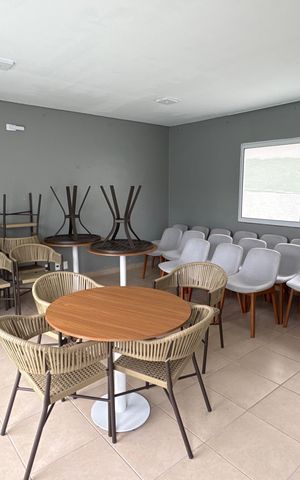 Apartamento para alugar com 48m², 2 quartos e 1 vaga Apartamento para alugar com 48m², 2 quartos e 1 vagaÁrea comum - Salão de festas