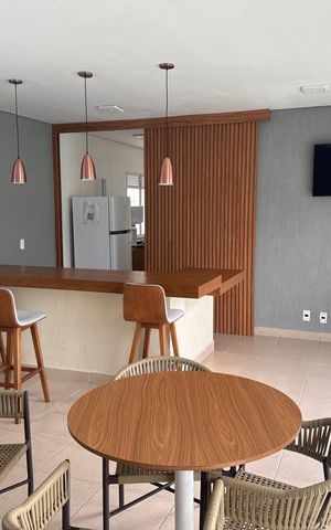 Apartamento para alugar com 48m², 2 quartos e 1 vaga Apartamento para alugar com 48m², 2 quartos e 1 vagaÁrea comum - Salão de festas