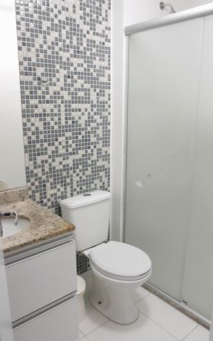 Apartamento para alugar com 50m², 2 quartos e 1 vaga Apartamento para alugar com 50m², 2 quartos e 1 vagaBanheiro