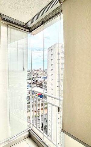 Apartamento para alugar com 47m², 1 quarto e 1 vaga Apartamento para alugar com 47m², 1 quarto e 1 vagaVaranda