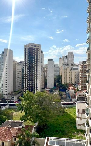 Apartamento à venda com 198m², 3 quartos e 3 vagasVista da varanda gourmet 