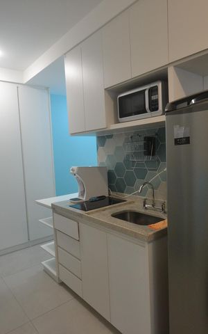 Studio para alugar com 29m², 1 quarto e sem vagaCozinha