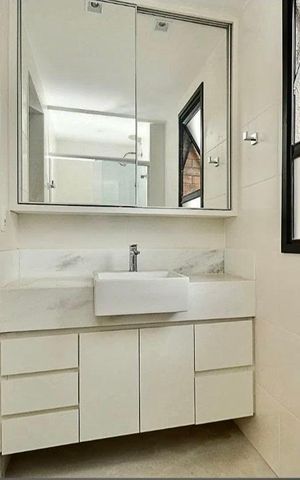 Apartamento à venda com 63m², 2 quartos e 2 vagas Apartamento à venda com 63m², 2 quartos e 2 vagasBanheiro Suíte