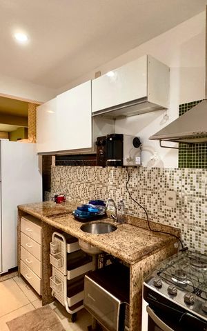 Apartamento para alugar com 63m², 1 quarto e sem vaga