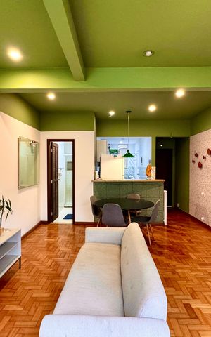 Apartamento para alugar com 63m², 1 quarto e sem vaga