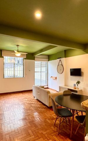 Apartamento para alugar com 63m², 1 quarto e sem vaga