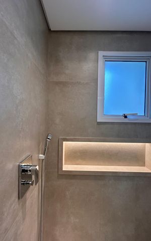 Apartamento para alugar com 135m², 2 quartos e 2 vagas Apartamento para alugar com 135m², 2 quartos e 2 vagasBanheiro da Suíte 1
