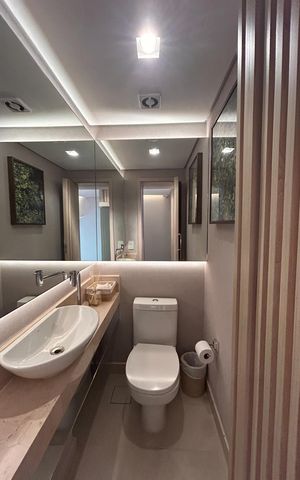 Apartamento para alugar com 135m², 2 quartos e 2 vagas Apartamento para alugar com 135m², 2 quartos e 2 vagasLavabo