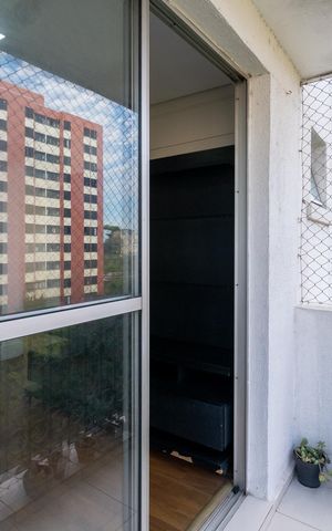 Apartamento para alugar com 58m², 2 quartos e 1 vaga Apartamento para alugar com 58m², 2 quartos e 1 vagaSacada