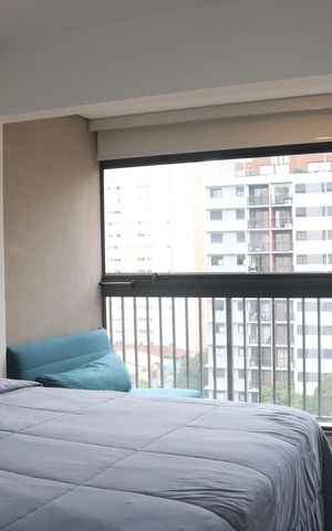 Studio à venda com 24m², 1 quarto e sem vagaQuarto
