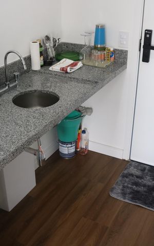 Studio à venda com 24m², 1 quarto e sem vagaCozinha