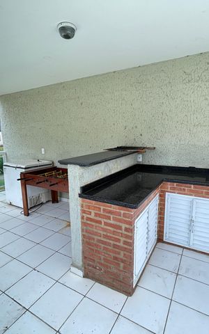 Apartamento para alugar com 44m², 2 quartos e 1 vagaÁrea comum - Churrasqueira