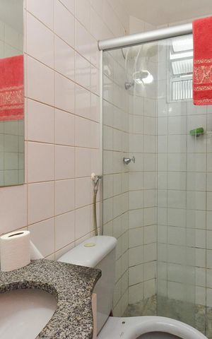 Apartamento à venda com 70m², 3 quartos e 1 vaga Apartamento à venda com 70m², 3 quartos e 1 vagaBanheiro Social