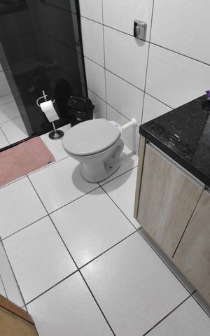 Casa para alugar com 200m², 3 quartos e 2 vagasBanheiro da Suíte