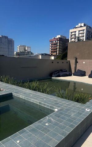 Apartamento para alugar com 49m², 1 quarto e 1 vaga