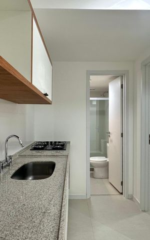 Apartamento para alugar com 49m², 1 quarto e 1 vaga