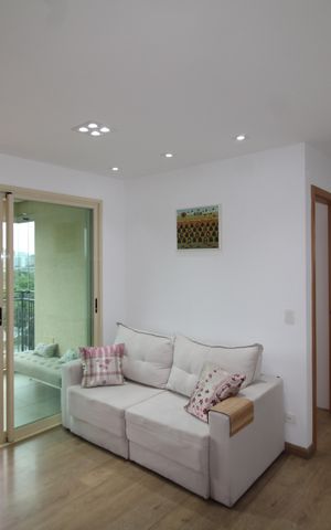 Apartamento para alugar com 50m², 1 quarto e 1 vagaSala / Cozinha