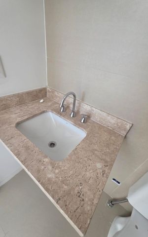 Apartamento à venda com 76m², 3 quartos e 2 vagas Apartamento à venda com 76m², 3 quartos e 2 vagasBanheiro