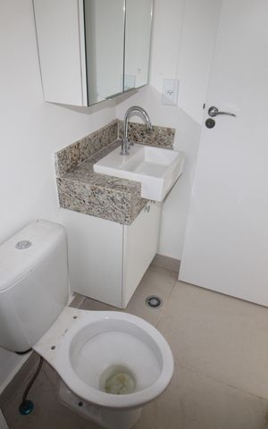 Apartamento para alugar com 28m², 1 quarto e sem vagaBanheiro