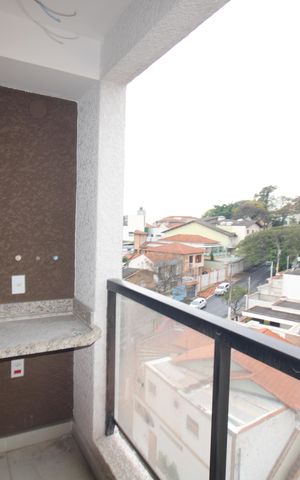 Apartamento para alugar com 28m², 1 quarto e sem vagaSala / Cozinha - Varanda
