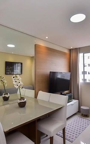 Apartamento para alugar com 42m², 2 quartos e sem vaga Apartamento para alugar com 42m², 2 quartos e sem vagaSala de Jantar