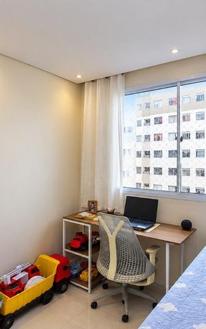 Apartamento para alugar com 42m², 2 quartos e sem vaga Apartamento para alugar com 42m², 2 quartos e sem vagaQuarto 2