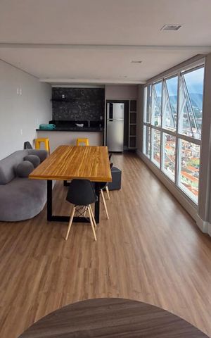 Apartamento para alugar com 27m², 1 quarto e sem vaga