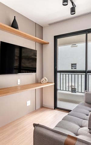 Apartamento para alugar com 29m², 1 quarto e sem vaga