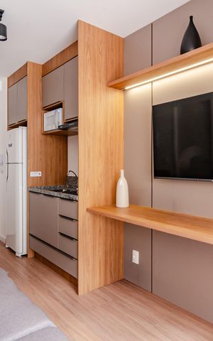 Apartamento para alugar com 29m², 1 quarto e sem vaga