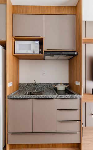 Apartamento para alugar com 29m², 1 quarto e sem vaga