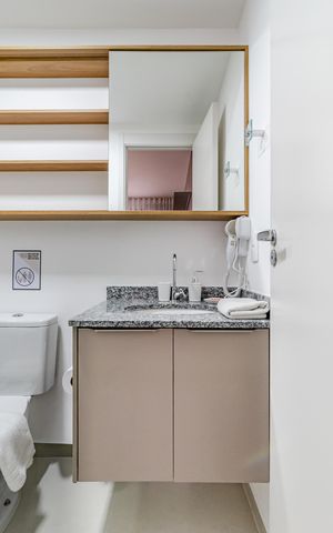 Apartamento para alugar com 29m², 1 quarto e sem vaga