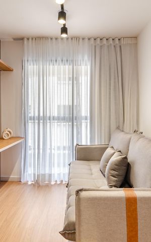 Apartamento para alugar com 29m², 1 quarto e sem vaga