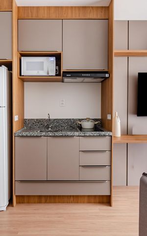 Apartamento para alugar com 29m², 1 quarto e sem vaga