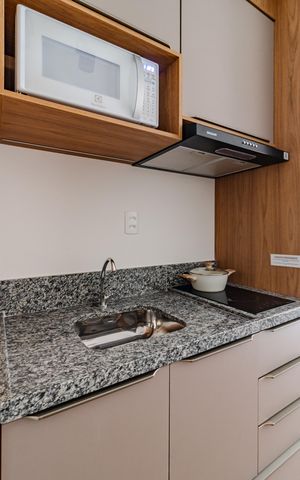 Apartamento para alugar com 29m², 1 quarto e sem vaga