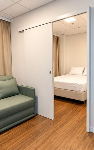 Studio para alugar com 42m², 2 quartos e sem vaga Studio para alugar com 42m², 2 quartos e sem vagaSala