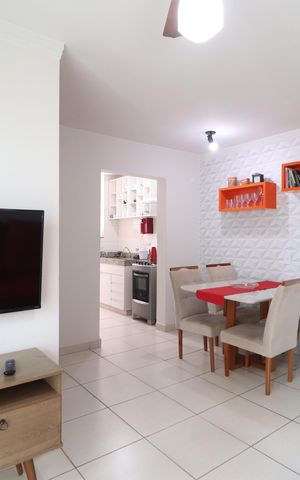 Apartamento para alugar com 57m², 2 quartos e 1 vagaSala