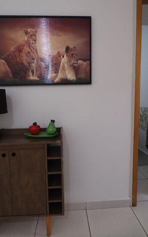 Apartamento para alugar com 57m², 2 quartos e 1 vagaSala